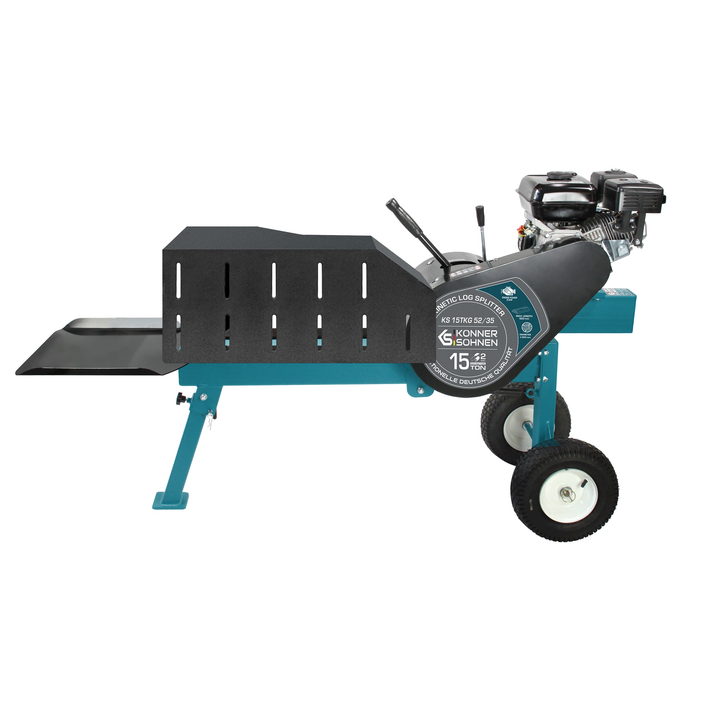 Benzininis rąstų skaldytuvas kinetinio tipo Könner & Söhnen KS 15TKG 52/35