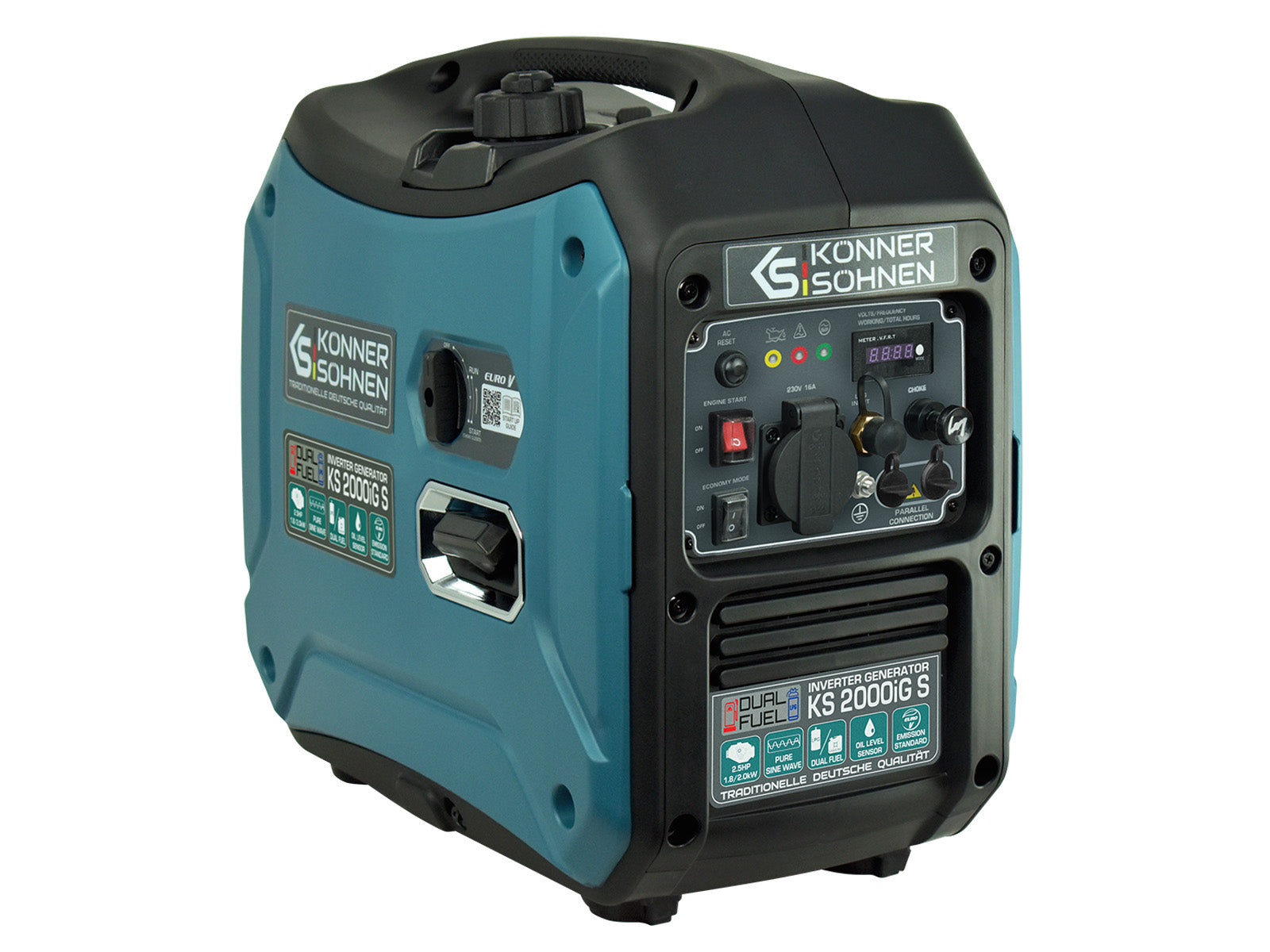 Benzininis/LPG inverterinis generatorius KS 2000iG S 230V 2,0 kW - Image 9