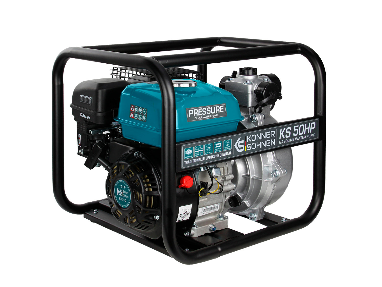 Benzininis vandens siurblys Könner & Söhnen KS 50HP - Image 2