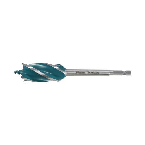 Grąžtas medienai su 4 pjovimo briaunomis Makita 1/4" HEX