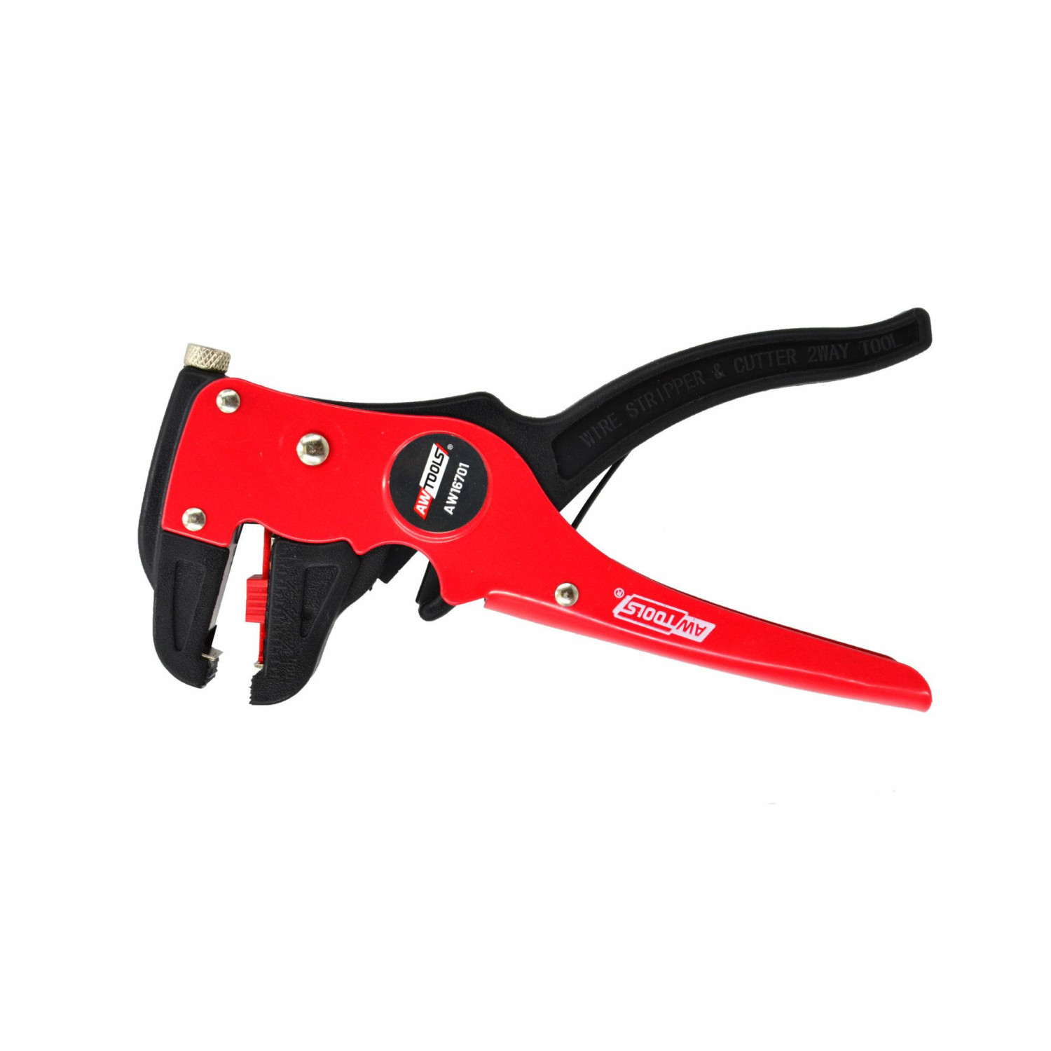 Laidų nuizoliavimo ir kirpimo replės 175 mm, 0,5–6,0 mm² AWT